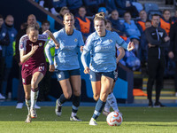 Lauren Hemp #11 of Manchester City W.F.C. participates in the Barclays FA Women's Super League match between Manchester City and Aston Villa...