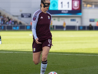 Anna Patten #4 of Aston Villa W.F.C. participates in the Barclays FA Women's Super League match between Manchester City and Aston Villa at t...