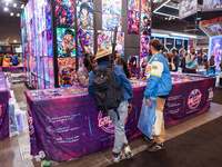 People attend the New York Comic Con 2024 at the Jacob Javits Center in New York City, United States, on October 19, 2024. New York Comic Co...