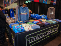 People attend the New York Comic Con 2024 at the Jacob Javits Center in New York City, United States, on October 19, 2024. New York Comic Co...