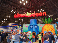 People attend the New York Comic Con 2024 at the Jacob Javits Center in New York City, United States, on October 19, 2024. New York Comic Co...