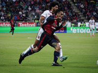 Nicolas Viola (#10 Cagliari Calcio) participates in the Serie A TIM match between Cagliari Calcio and Torino FC in Italy on October 20, 2024...