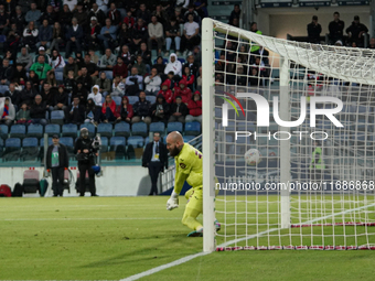 Milinkovic Savic of Torino FC participates in the Serie A TIM match between Cagliari Calcio and Torino FC in Italy on October 20, 2024. (