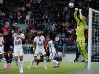 Milinkovic Savic of Torino FC participates in the Serie A TIM match between Cagliari Calcio and Torino FC in Italy on October 20, 2024. (