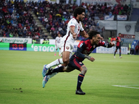 Nicolas Viola (#10 Cagliari Calcio) participates in the Serie A TIM match between Cagliari Calcio and Torino FC in Italy on October 20, 2024...