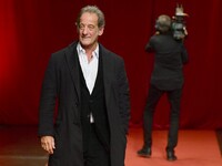 Vincent Lindon attends the closing night of the Lyon Light Festival in Lyon, France, on October 20, 2024. (