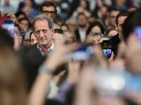 Vincent Lindon attends the closing night of the Lyon Light Festival in Lyon, France, on October 20, 2024. (