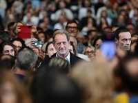 Vincent Lindon at the closing night of the Lyon Light Festival in Lyon, France, on October 20, 2024. (