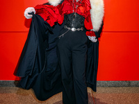 Cosplayer Lisa from Germany portrays Peter Dostoevsky from Bank of Stray Dog for New York Comic Con at the Javits Center in New York City, o...