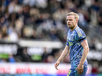 AFC Ajax Amsterdam midfielder Davy Klaassen plays during the match between Heracles Almelo and Ajax at the Asito Stadium for the Dutch Eredi...