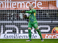 AFC Ajax Amsterdam goalkeeper Remko Pasveer participates in the match between Heracles Almelo and Ajax at the Asito stadium for the Dutch Er...