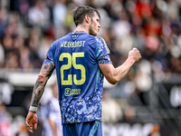 AFC Ajax Amsterdam forward Wout Weghorst plays during the match between Heracles Almelo and Ajax at the Asito Stadium for the Dutch Eredivis...