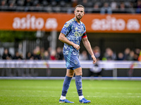 AFC Ajax Amsterdam midfielder Jordan Henderson plays during the match between Heracles Almelo and Ajax at the Asito Stadium for the Dutch Er...