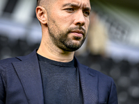 AFC Ajax Amsterdam trainer Francesco Fariolo is present during the match between Heracles Almelo and Ajax at the Asito stadium for the Dutch...