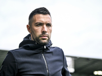 AFC Ajax Amsterdam trainer Francesco Fariolo is present during the match between Heracles Almelo and Ajax at the Asito stadium for the Dutch...