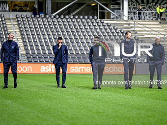 AFC Ajax Amsterdam trainer Francesco Fariolo, AFC Ajax Amsterdam assistant trainer Daniele Cavalletto, AFC Ajax Amsterdam assistant trainer...