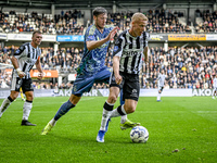 AFC Ajax Amsterdam forward Wout Weghorst and Heracles Almelo defender Jannes Wieckhof play during the match between Heracles Almelo and Ajax...