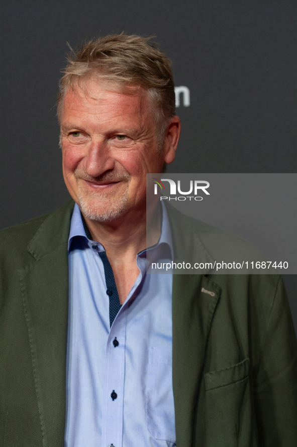 Michael Souvignier, the producer of the film, is on the red carpet of the photocall for the film ''Feuhren und Verfuehrer'' at Film Palast i...