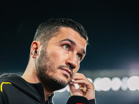 Head Coach Nuri Sahin of Borussia Dortmund looks on before the Bundesliga match between Borussia Dortmund and FC St. Pauli 1910 at Signal Id...