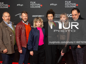 Dietmar Baer, Roland Riebling, Tinka Fuerst, Thomas Loibl, Sinje Irslinger, and Riccarda Richter are on the red carpet for the photocall of...