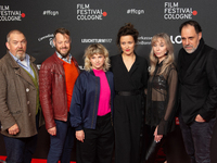 Dietmar Baer, Roland Riebling, Tinka Fuerst, Thomas Loibl, Sinje Irslinger, and Riccarda Richter are on the red carpet for the photocall of...