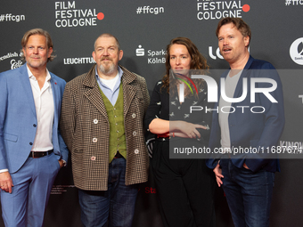 Dietmar Baer, Jan Kruse, Charlotte Rolfes, and Goetz Bolten appear on the red carpet of the photocall for the film ''TATORT KOLN: COLONIUS''...