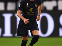 Manuel Locatelli of Juventus plays during the Serie A match between Juventus FC and SS Lazio at Allianz Stadium in Turin, Italy, on October...