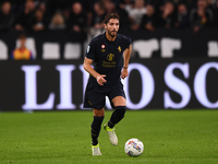 Manuel Locatelli of Juventus plays during the Serie A match between Juventus FC and SS Lazio at Allianz Stadium in Turin, Italy, on October...