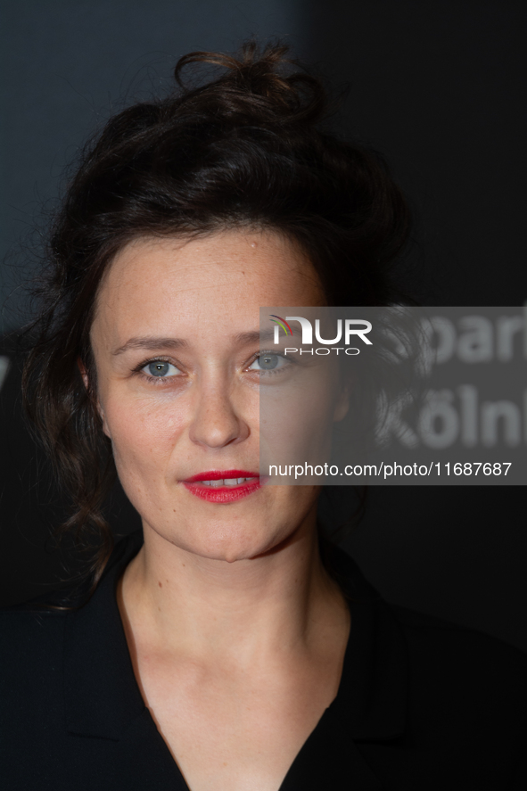 Tinka Fuerst, a German actress, is seen on the red carpet of the photocall for the film ''TATORT KOLN: COLONIUS'' at Film Palast in Cologne,...