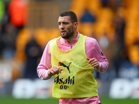 Mateo Kovacic of Manchester City warms up during the Premier League match between Wolverhampton Wanderers and Manchester City at Molineux in...