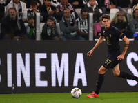 Juventus' Nicolo Savona participates in the Serie A match between Juventus FC and SS Lazio at Allianz Stadium in Turin, Italy, on October 19...