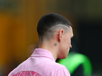 Phil Foden of Manchester City plays during the Premier League match between Wolverhampton Wanderers and Manchester City at Molineux in Wolve...