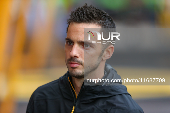 Pablo Sarabia of Wolves during the Premier League match between Wolverhampton Wanderers and Manchester City at Molineux in Wolverhampton, on...