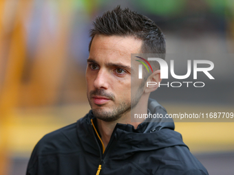 Pablo Sarabia of Wolves during the Premier League match between Wolverhampton Wanderers and Manchester City at Molineux in Wolverhampton, on...