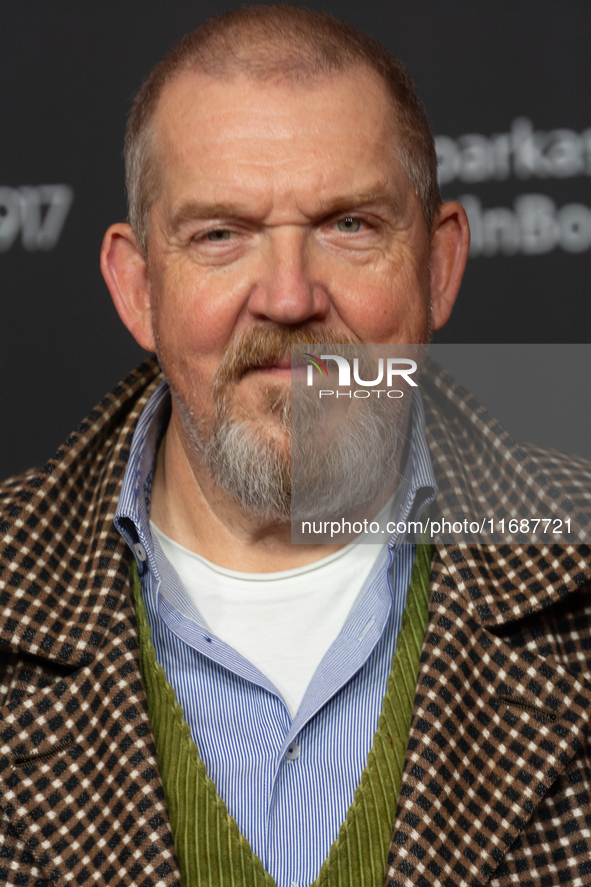 Dietmar Baer, a German actor, is seen on the red carpet of the photocall for the film ''TATORT KOLN: COLONIUS'' at Film Palast in Cologne, G...