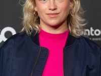 Sinje Irslinger, a German actress, is seen on the red carpet of the photocall for the film ''TATORT KOLN: COLONIUS'' at Film Palast in Colog...