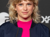 Sinje Irslinger, a German actress, is seen on the red carpet of the photocall for the film ''TATORT KOLN: COLONIUS'' at Film Palast in Colog...