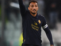 Danilo expresses disappointment during the Serie A match between Juventus FC and SS Lazio at Allianz Stadium in Turin, Italy, on October 19,...