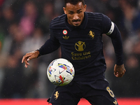 Danilo expresses disappointment during the Serie A match between Juventus FC and SS Lazio at Allianz Stadium in Turin, Italy, on October 19,...