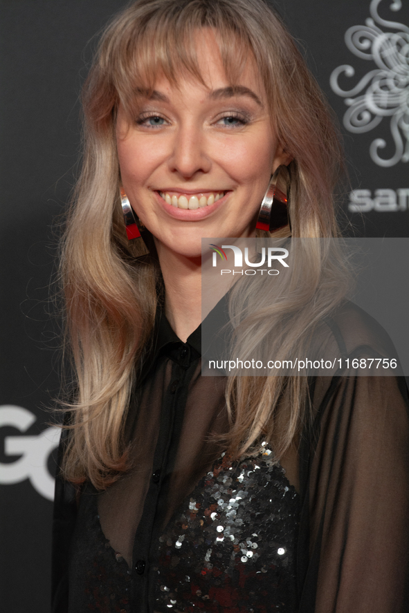 Riccarda Richter, a German actress, appears on the red carpet of the photocall for the film ''TATORT KOLN: COLONIUS'' at Film Palast in Colo...