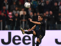 Nicolo Fagioli of Juventus plays during the Serie A match between Juventus FC and SS Lazio at Allianz Stadium in Turin, Italy, on October 19...