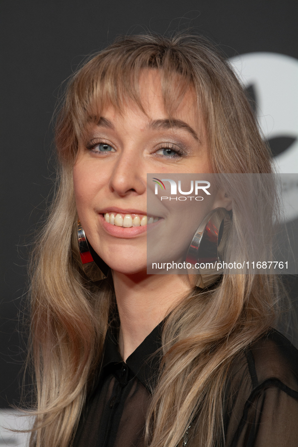 Riccarda Richter, a German actress, appears on the red carpet of the photocall for the film ''TATORT KOLN: COLONIUS'' at Film Palast in Colo...