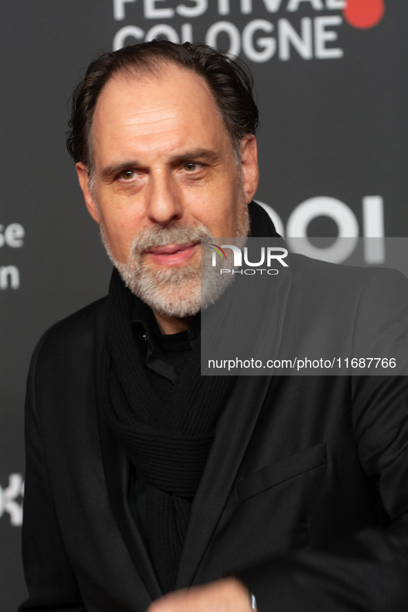 Thomas Loibl, a German actor, is on the red carpet of the photocall for the film ''TATORT KOLN: COLONIUS'' at Film Palast in Cologne, German...