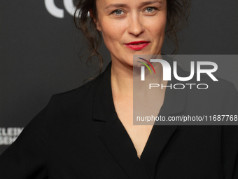 Tinka Fuerst, a German actress, is seen on the red carpet of the photocall for the film ''TATORT KOLN: COLONIUS'' at Film Palast in Cologne,...