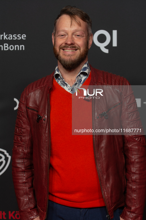 Roland Riebeling, a German actor, appears on the red carpet of the photocall for the film ''TATORT KOLN: COLONIUS'' at Film Palast in Cologn...