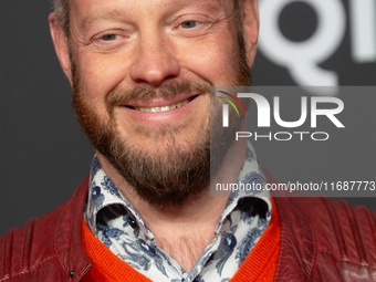 Roland Riebeling, a German actor, appears on the red carpet of the photocall for the film ''TATORT KOLN: COLONIUS'' at Film Palast in Cologn...