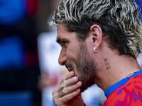 Rodrigo De Paul of Atletico de Madrid enters the field during the La Liga EA Sports 2024/25 football match between Atletico de Madrid and CD...