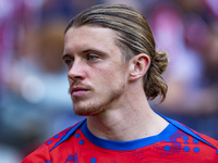 Conor Gallagher of Atletico de Madrid enters the field during the La Liga EA Sports 2024/25 football match between Atletico de Madrid and CD...