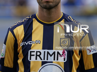 Kevin Piscopo of SS Juve Stabia during the Serie B match between SS Juve Stabia and Cremonese at Stadio Romeo Menti Castellammare Di Stabia...