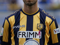 Kevin Piscopo of SS Juve Stabia during the Serie B match between SS Juve Stabia and Cremonese at Stadio Romeo Menti Castellammare Di Stabia...